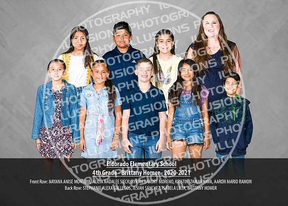 4th Grade - Brittany Homer - Class